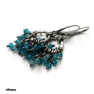 A2 - kolczyki z apatytem
