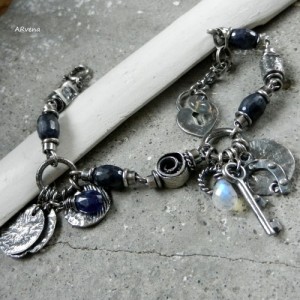 SZAFIROWA II - bransoletka