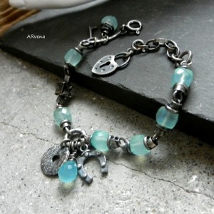 Chalcedon - bransoletka