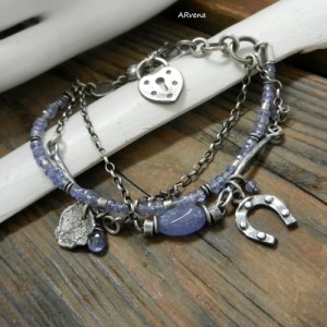 TANZANIT 3 - bransoletka