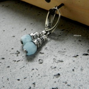 akwamaryn - kolczyki 3