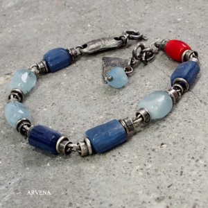 Niebieska III - bransoletka
