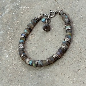 Labradoryt VII - bransoletka