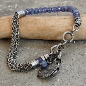 Tanzanit 2 - bransoletka