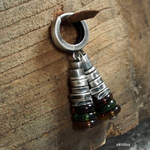 Turmaliny - kolczyki