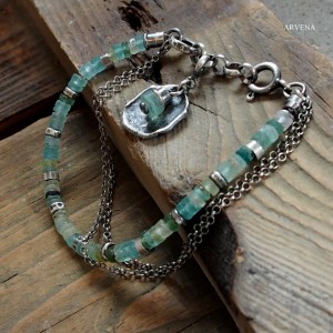 Szkło afgańskie - bransoletka VII