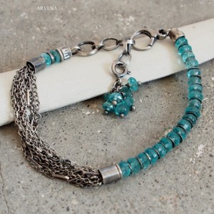 Apatyt - bransoletka