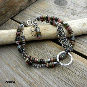 Turmaliny - bransoletka