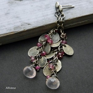 Turmaliny,rubin,kwarc różowy - sztyfty