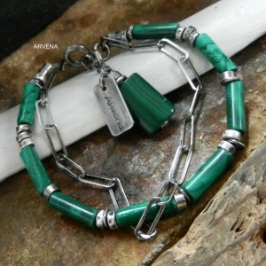 Malachit 01 - bransoletka