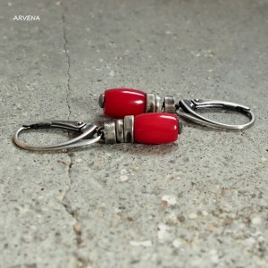 K 8 - kolczyki z korala