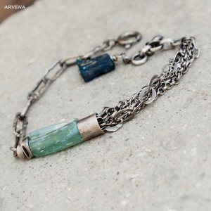 szkło afgańskie - bransoletka 02