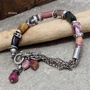 Turmaliny 09 - bransoletka