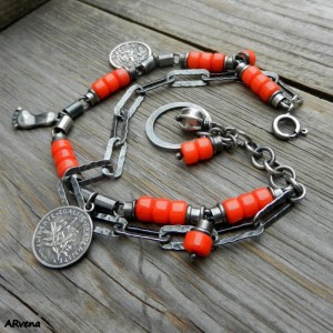 K 1 - bransoletka z koralem