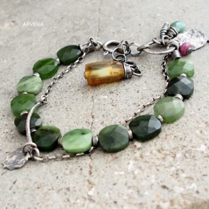 Nefryt - bransoletka 01